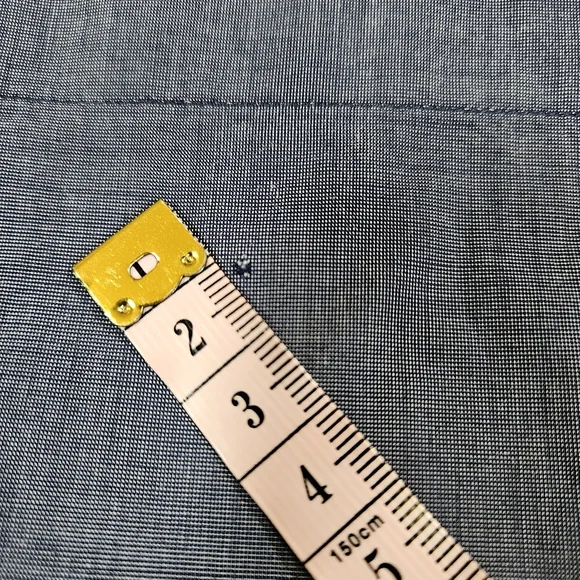 J. Crew Slim Fit 100% Cotton Long Sleeve Button Down Shirt, Dark Blue, XS - Picture 3 of 9